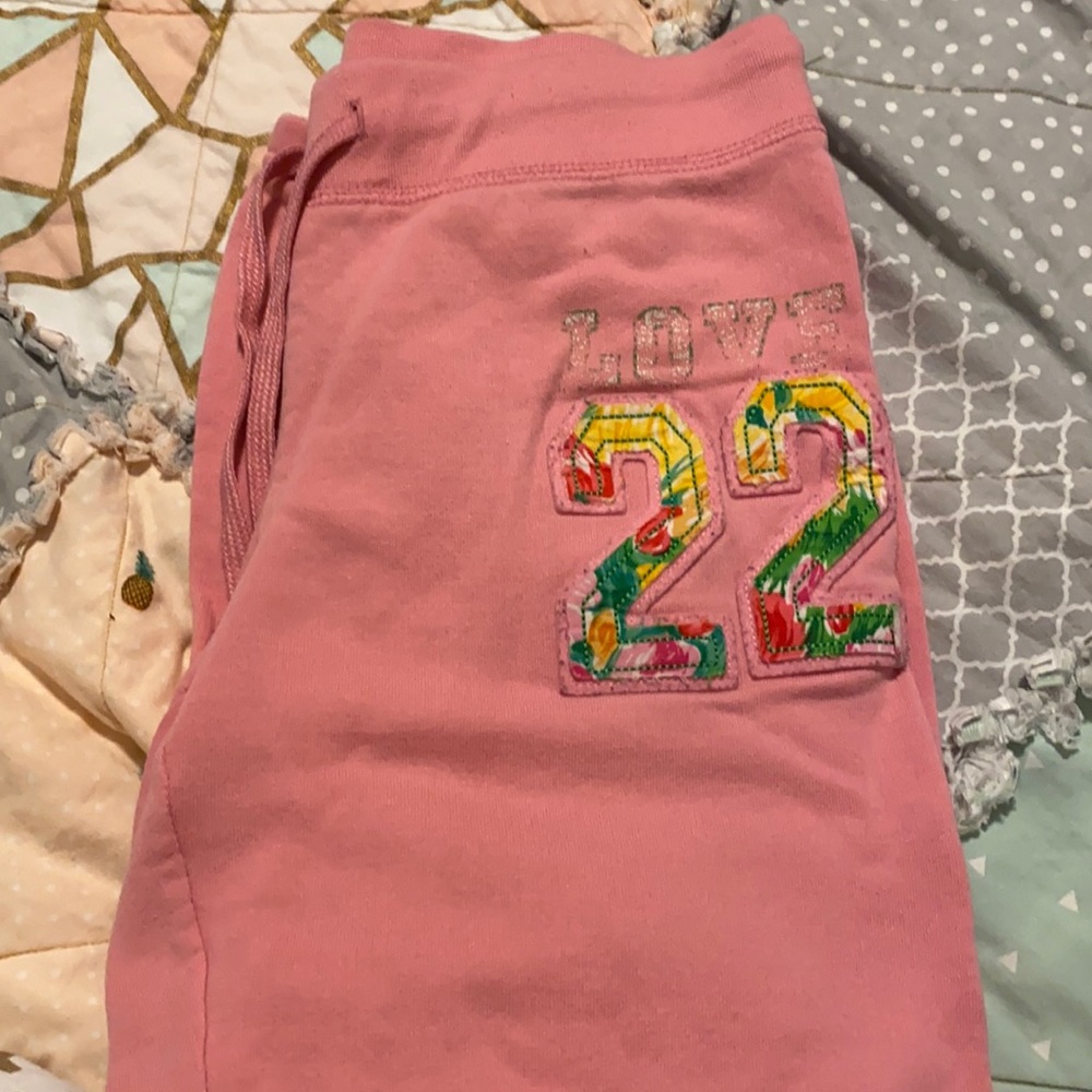 Pink no boundaries joggers
